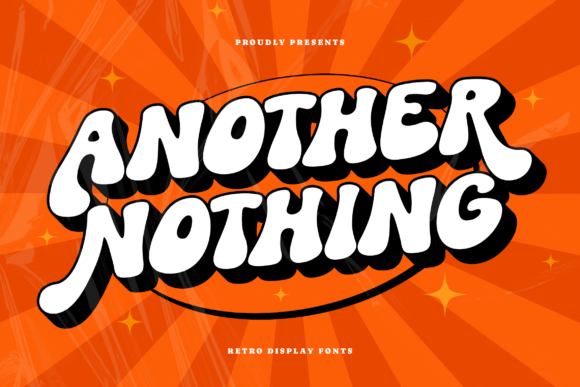 Another Nothing: A Retro Display Font for Modern Web Design