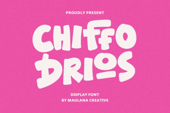 Chiffo Drios: The Bold Display Font for Modern Web Design