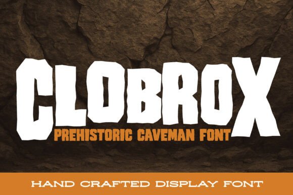 Clobrox: A Bold Display Font for Rugged Brand Identity