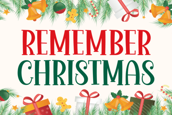 Designing Holiday Brands with Remember Christmas Typeface