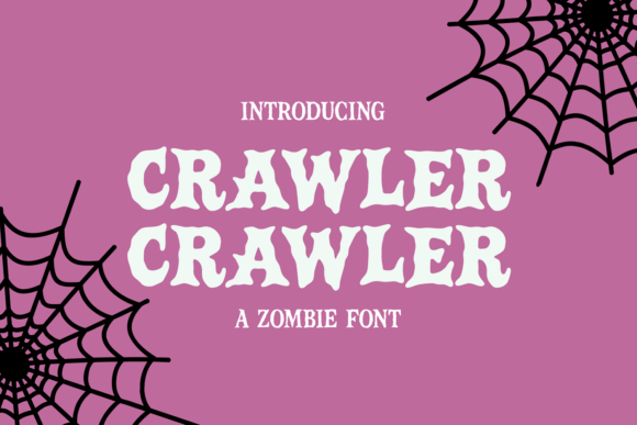 Designing Spooky Headers with Crawler Crawler Typeface