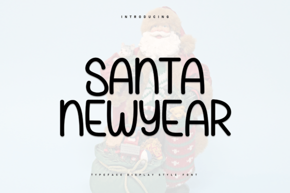 Designing with Santa Newyear: A Modern Display Typeface