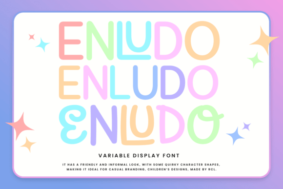 Enludo Duo: The Joyful Typeface for Handmade Brands