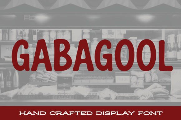Gabagool: A Bold Display Font for High-Impact Campaigns