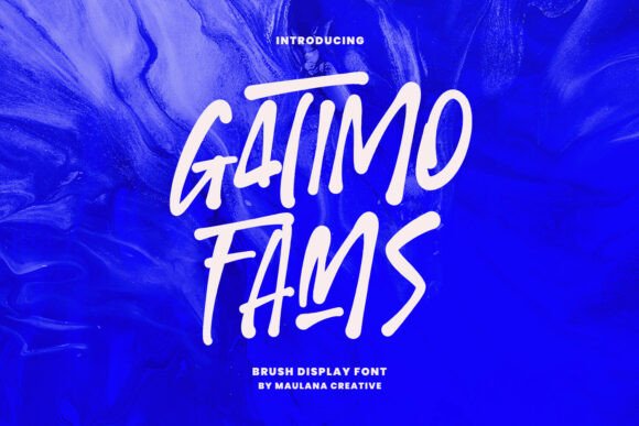 Gatimo Fams: The Bold Typeface for Street-Style Branding
