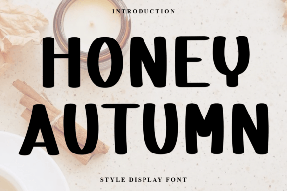 Honey Autumn: The Perfect Display Font for Handmade Brands