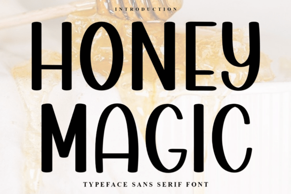 Honey Magic: The Display Font That Elevates Campaign Visuals
