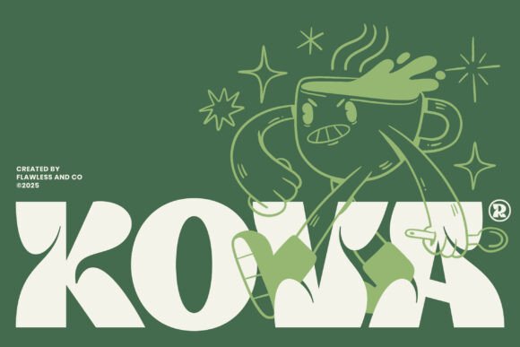 Kova: A Quirky Display Font for Bold Makers