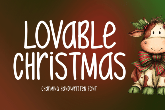 Lovable Christmas: The Perfect Display Font for Holiday Campaigns