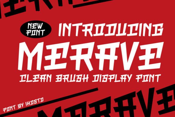 Merave: A Dynamic Display Font for Modern Web Design