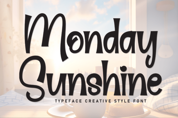 Monday Sunshine: The Perfect Display Font for Crafters