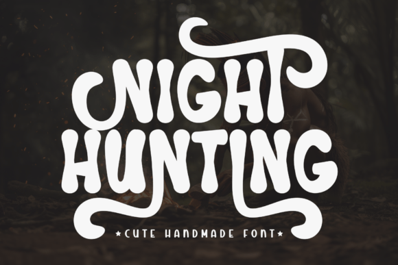 Night Hunting: A Playful Display Font for Modern Branding