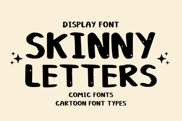 Skinny Letters: A Playful Display Font for Modern Web Design