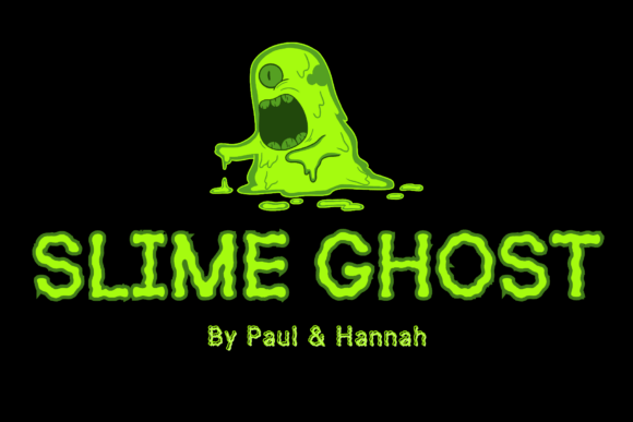 Slime Ghost Font: Spooky Display Typography for Web
