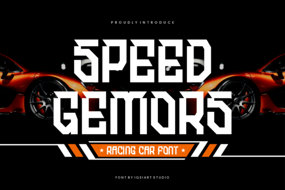 Speed Gemors: A High-Octane Display Font for Bold Brands