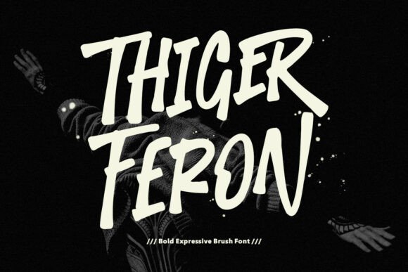 Thiger Feron: The Bold Display Font for Makers