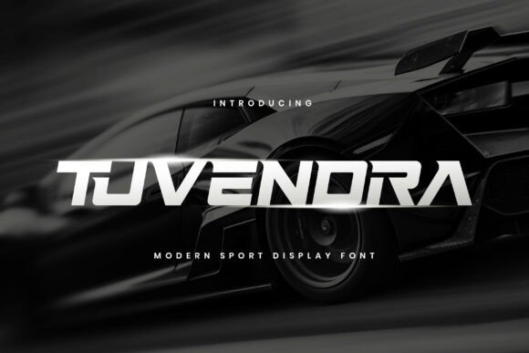 Tuvendra Font Review: A Modern Sport Display Typeface