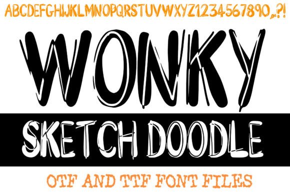Using Wonky Sketch Doodle for Quirky Web Typography